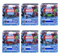 Marvel Autíčko, 6 druhů